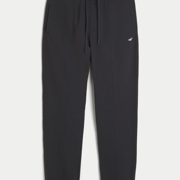 Heavyweight Terry Relaxed Icon Joggers - black