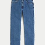 Light Wash Loose Jeans - medium