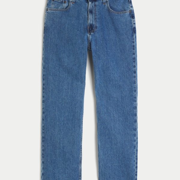 Light Wash Loose Jeans - medium