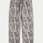 Baggy Sweatpants - light brown camo