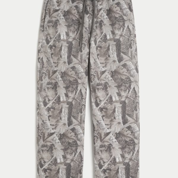 Baggy Sweatpants - light brown camo