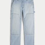 Light Wash Loose Jeans - light wash