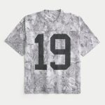 Baggy Dodge Hellcat Graphic Jersey - cream camo