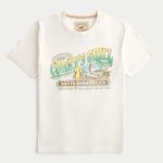 Corky's Grill Logo Graphic Tee - cream