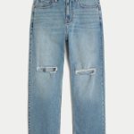 Baggy Camo Painter Pants - ripped medium