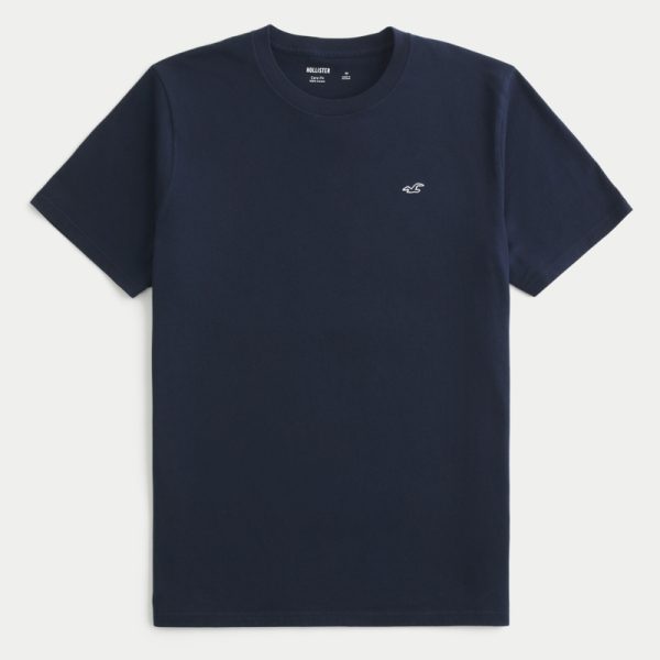Icon Crew T-Shirt - navy blue