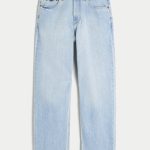 Dark Wash Baggy Jeans - light wash