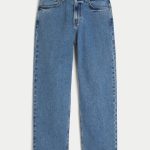 Dark Wash Baggy Jeans - medium