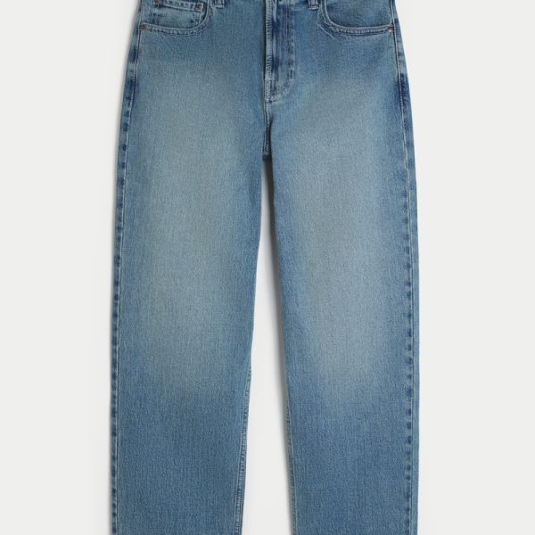 Dark Wash Baggy Jeans - medium