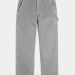 Light Wash Loose Jeans - gray carpenter