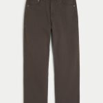 Baggy Camo Painter Pants - dark brown