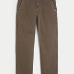 Light Wash Loose Jeans - brown