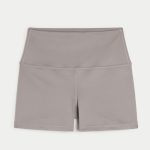 Gilly Hicks Active Recharge High-Rise Shortie 3" - light mocha