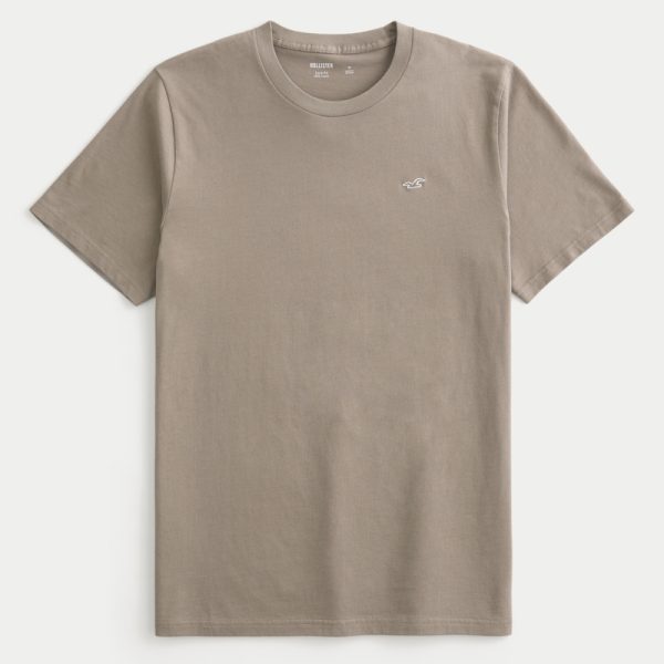 Icon Crew T-Shirt - dark tan