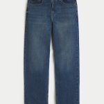 Dark Wash Baggy Jeans - dark wash