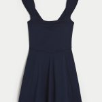 Gilly Hicks Active Cinch Dress - navy