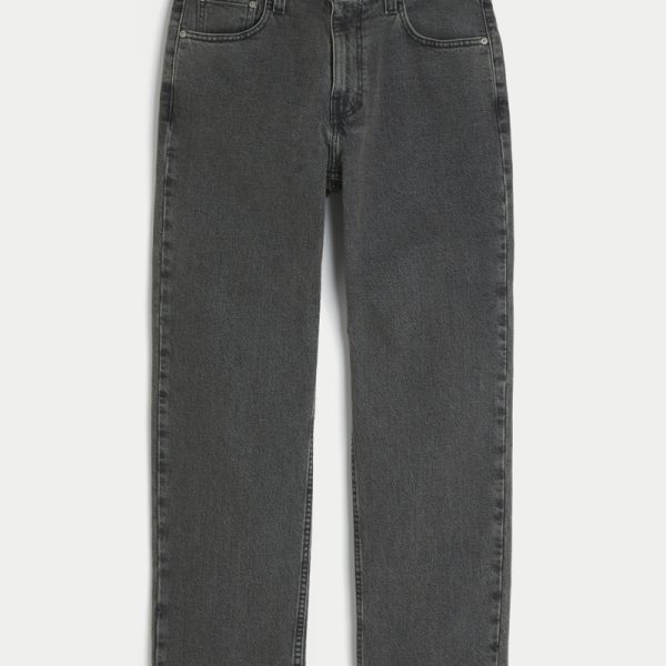 Light Wash Loose Jeans - washed black