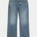 Hermosa Dark Wash Relaxed Bootcut Jeans - medium