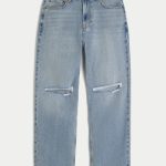 Dark Wash Baggy Jeans - medium