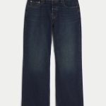 Hermosa Dark Wash Relaxed Bootcut Jeans - dark
