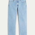 Washed Black Loose Jeans - light