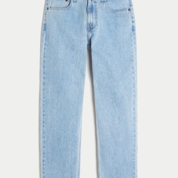 Washed Black Loose Jeans - light