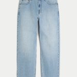 Dark Wash Baggy Jeans - light