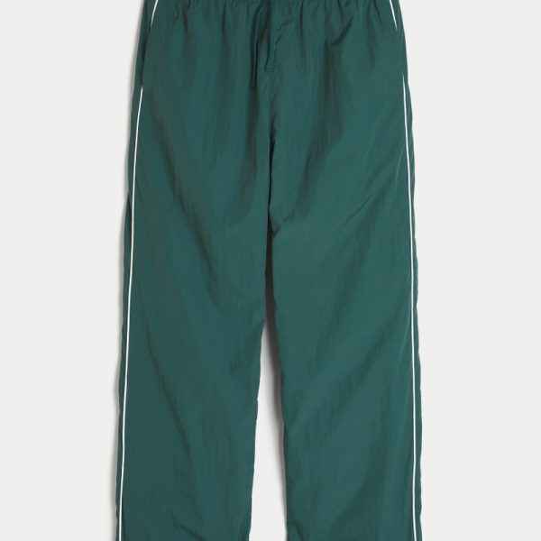 Baggy Track Pants - dark green