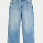 Dark Wash Super Baggy Jeans - medium