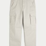 Skater Baggy Cargo Pants - light tan
